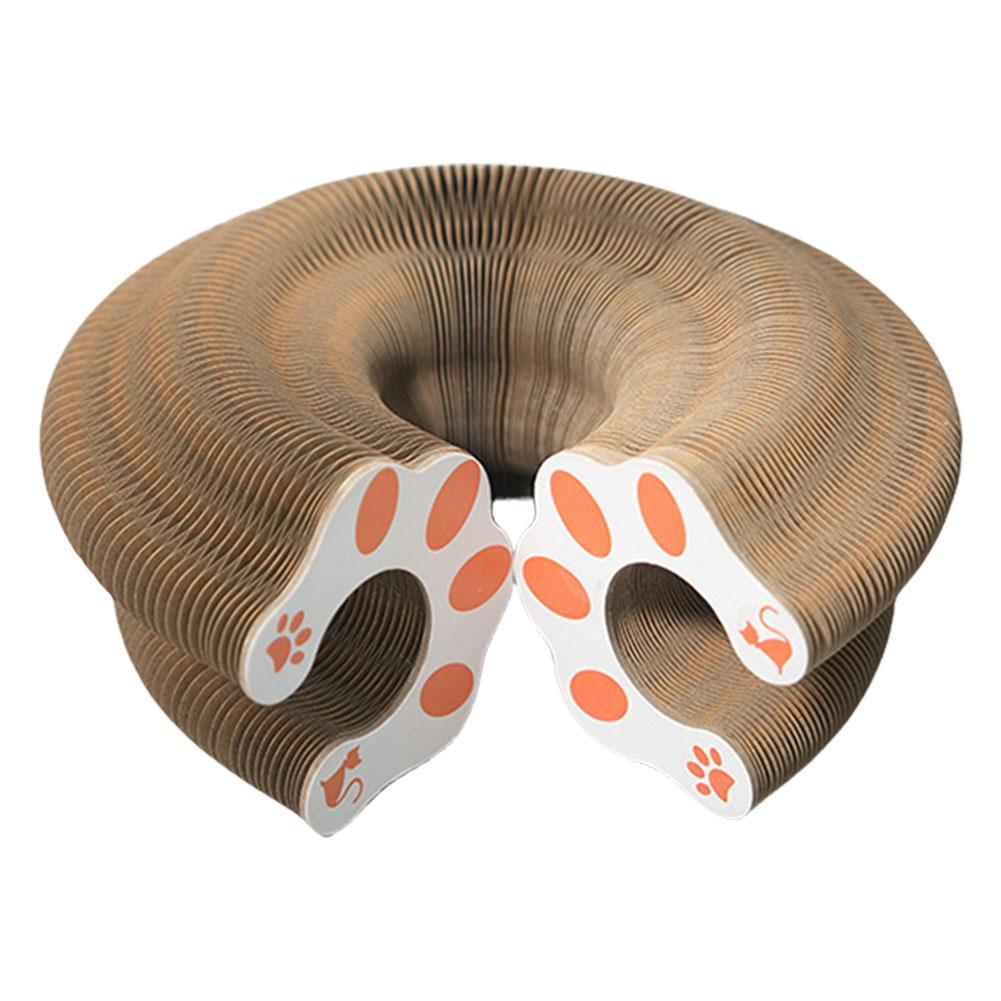 Волшебный Орган Когтеточка для Кошек Игровой Комплекс для Кошек Складная Когтеточка Мяч-трек Когтеточка для Заточки Когтей