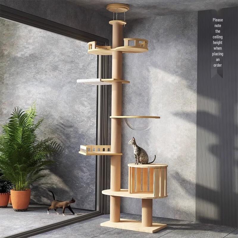 Когтеточка-многоуровневый комплекс Yun Xiaoshi с домиком